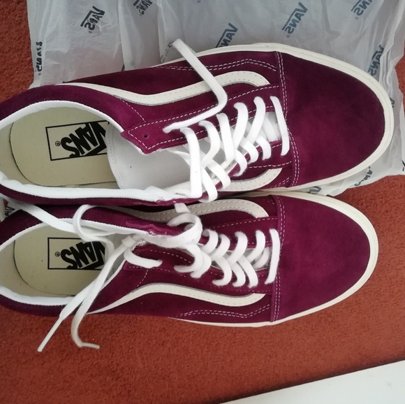 vans old skool grape wine